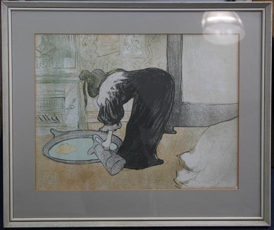 Henri Toulouse-Lautrec (1864-1901) Elles. London: The Toulouse-Lautrec Circle, 1969, 20.25 x 15.5in.